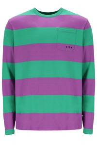 Morley Unisex Oversized Stripe Long Sleeved Pocket Tee