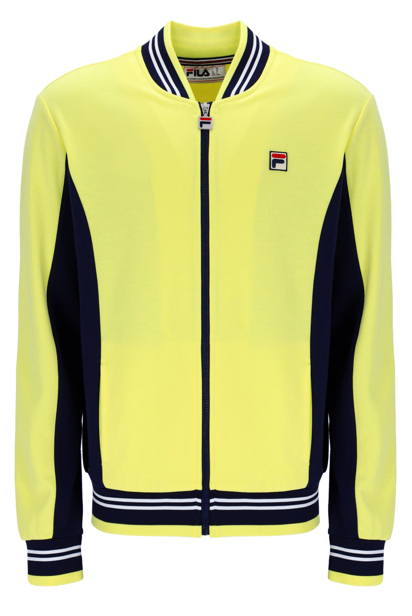 Fila blue deals and yellow jacket