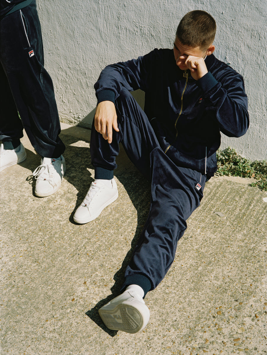 Fila store velvet sweatpants