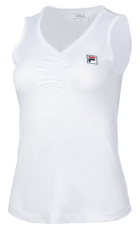 White Marleen Tennis Tank Top