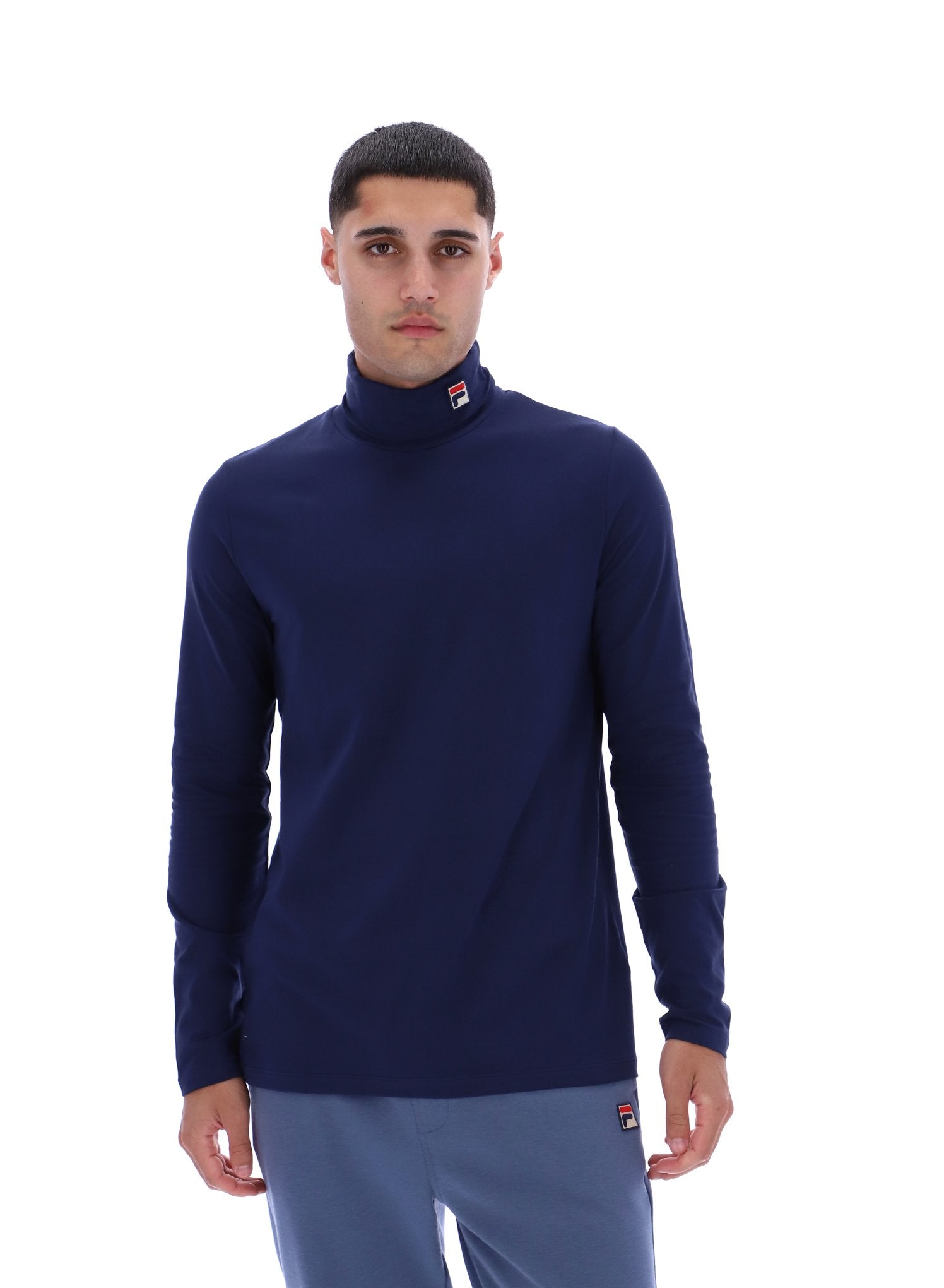 Peacoat 19th Classic Roll Neck Sweater