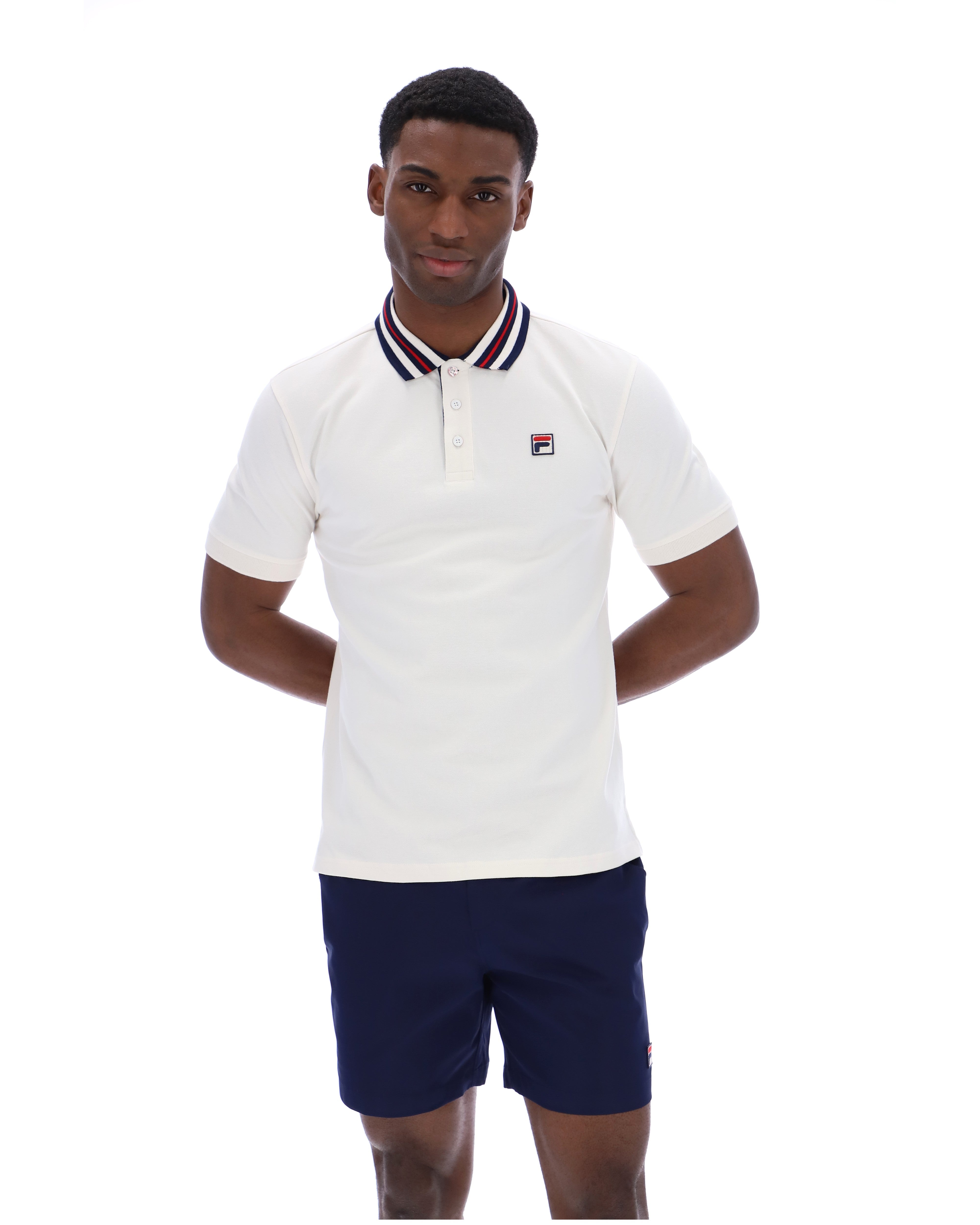 Gardenia Achille Heritage Tape Basic Polo – Fila UK