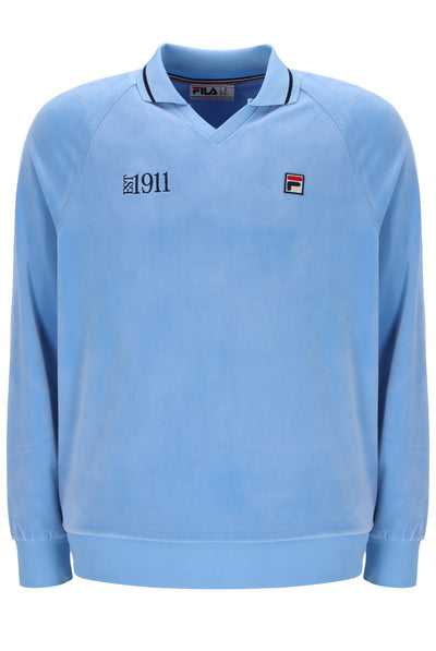 Frozen Fjord Alfredo 1911 Velour Raglan Long-Sleeve Top