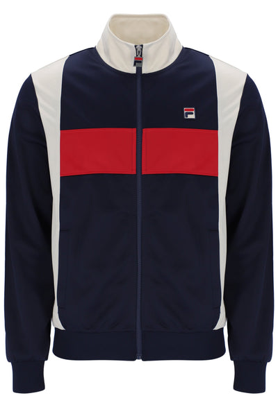 Fila red white online and blue windbreaker