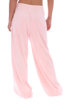 Pale Lilac Angel Velour Wide Leg Pant