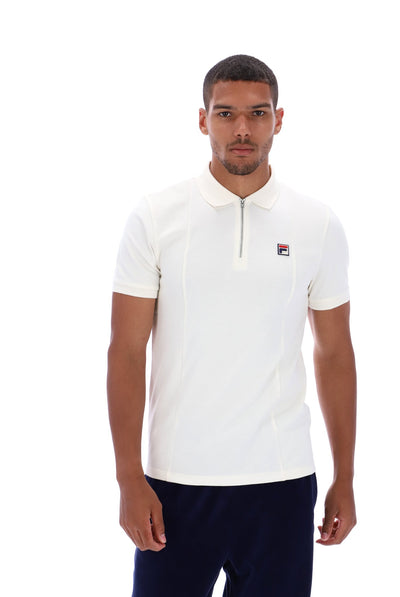 Anton Fabric Mix Panel Polo