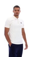 Anton Fabric Mix Panel Polo