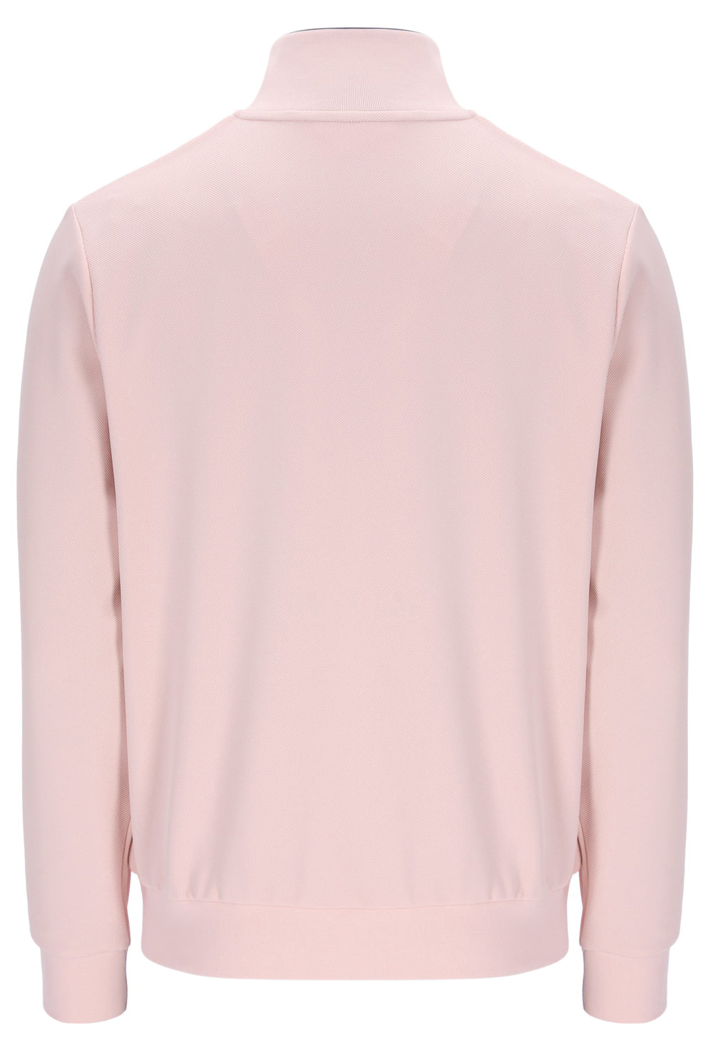 Pink sweater on a white background