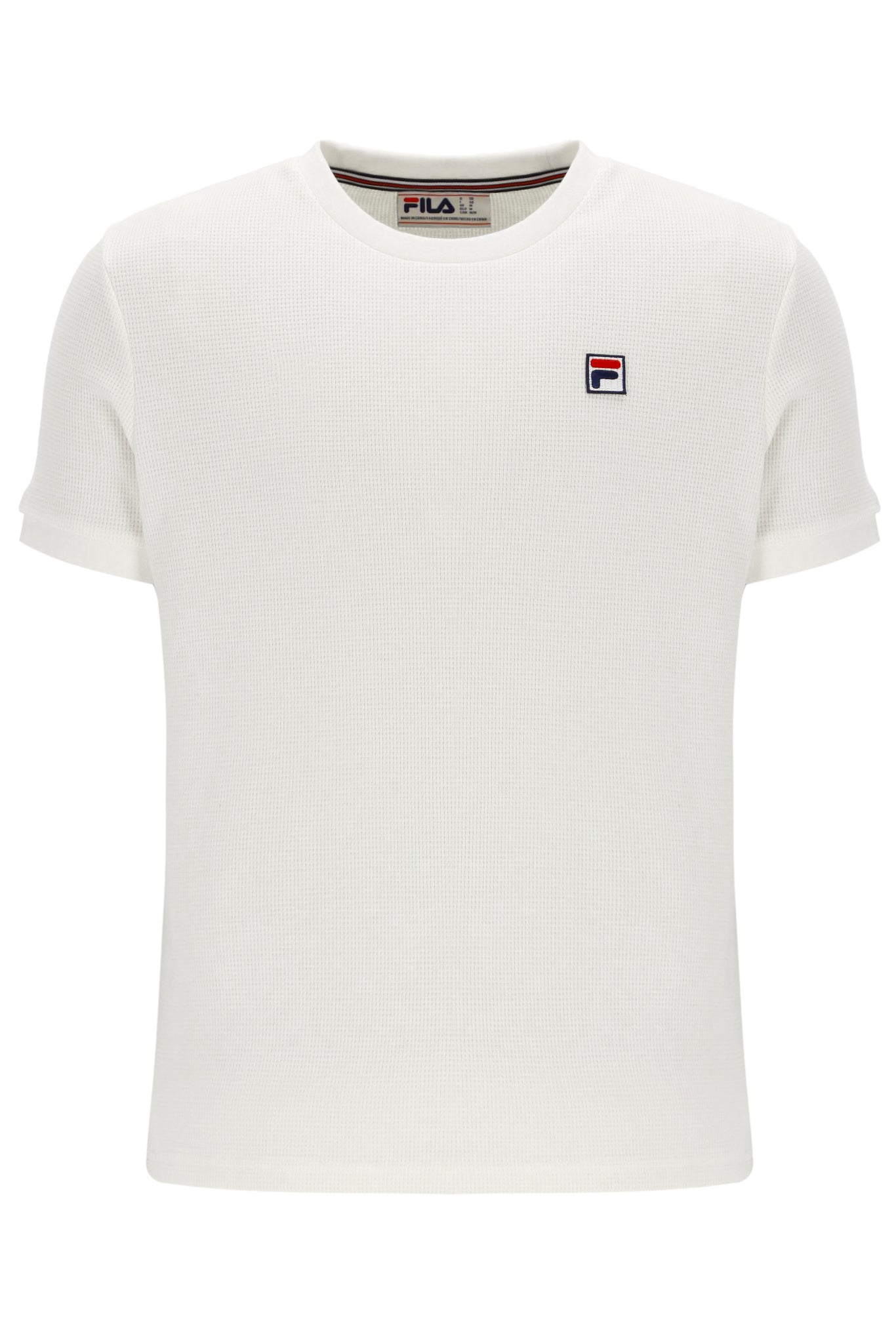 Ash Micro Waffle Ringer T-Shirt – Fila UK
