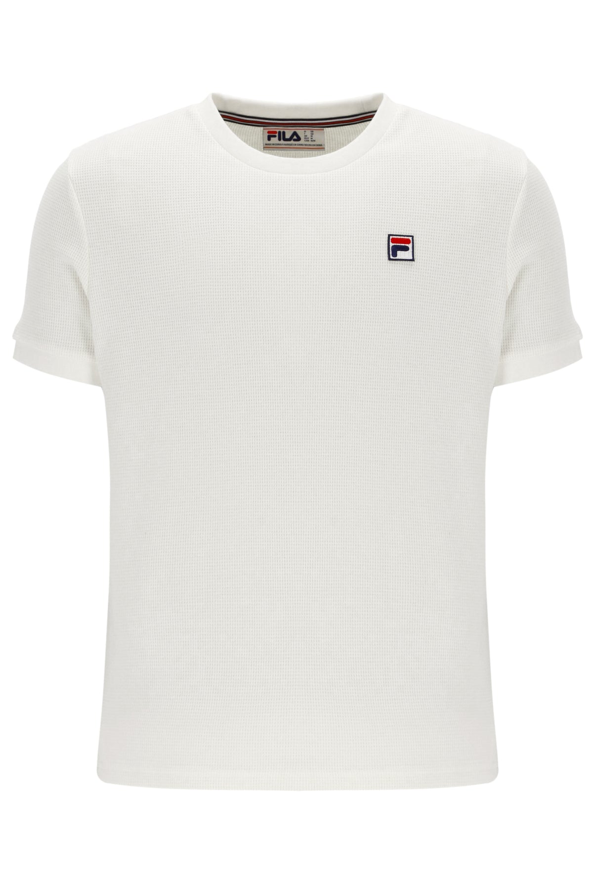 Gardenia Ash Micro Waffle Ringer T-Shirt