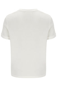 Gardenia Ash Micro Waffle Ringer T-Shirt