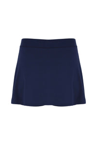 Navy Women's Split Tennis Skort