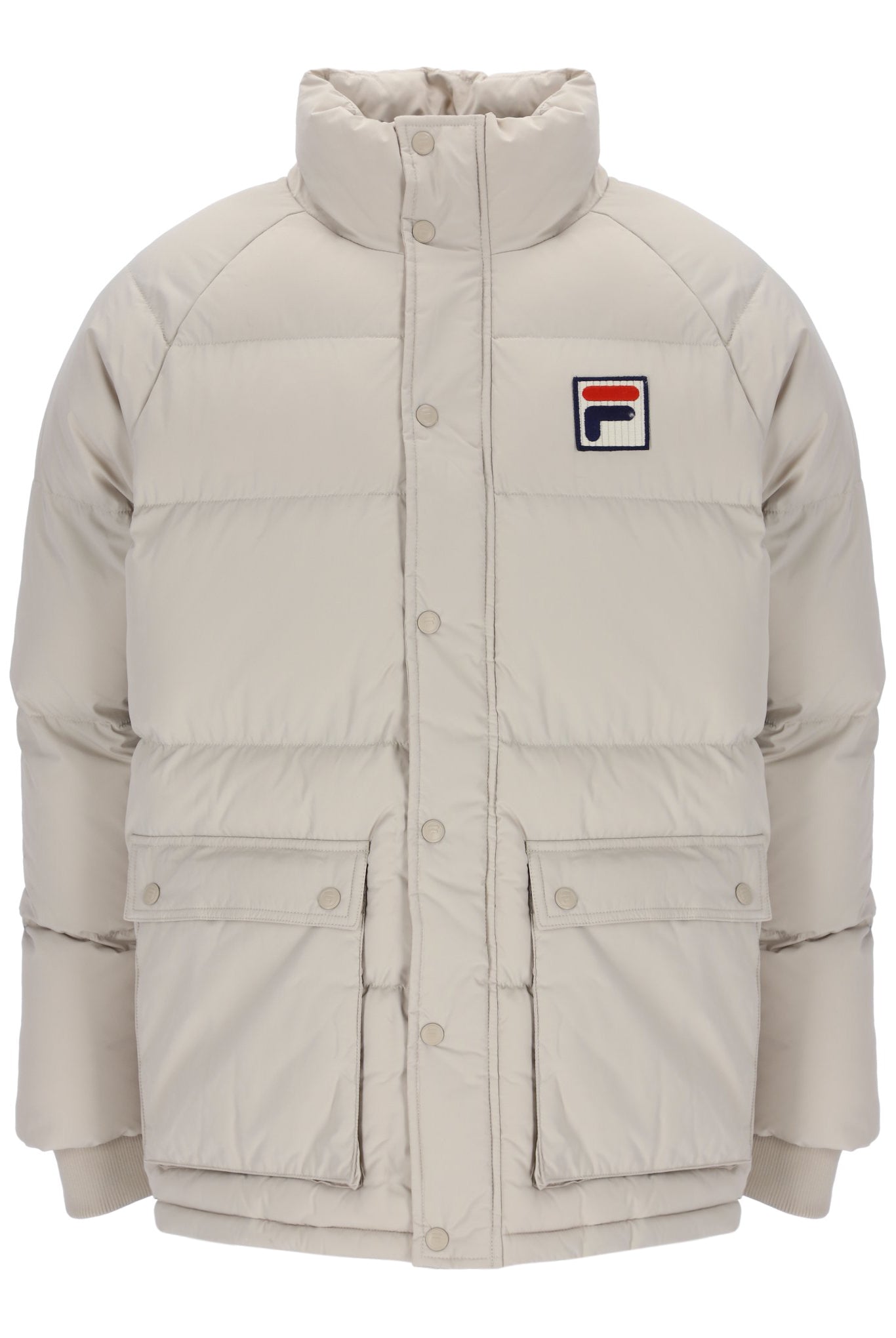 FILA PULL OVER DOWN FM9431 カーキ系 Fila MONTEROSA loose puffer jacket - green | FILA Official