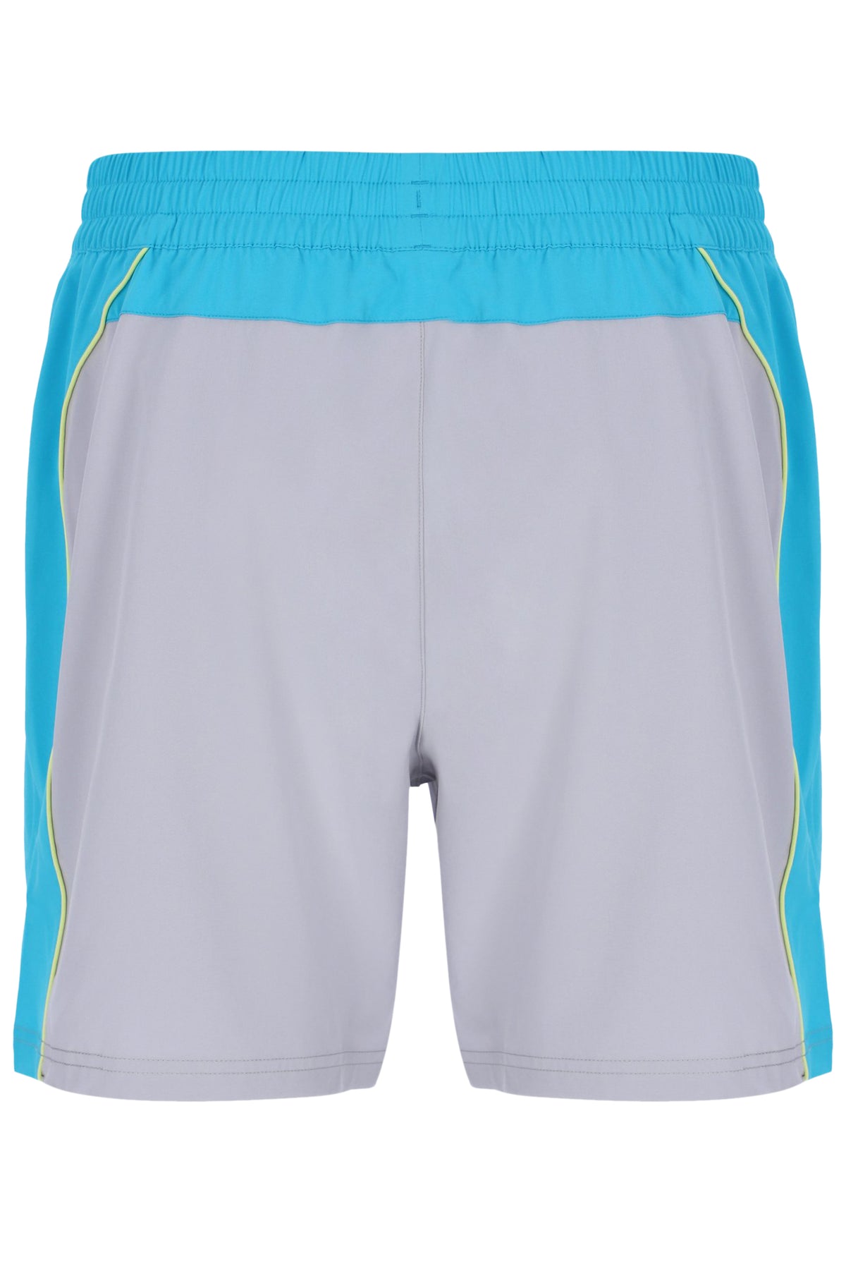 Silver Backspin Tennis Color Block Short