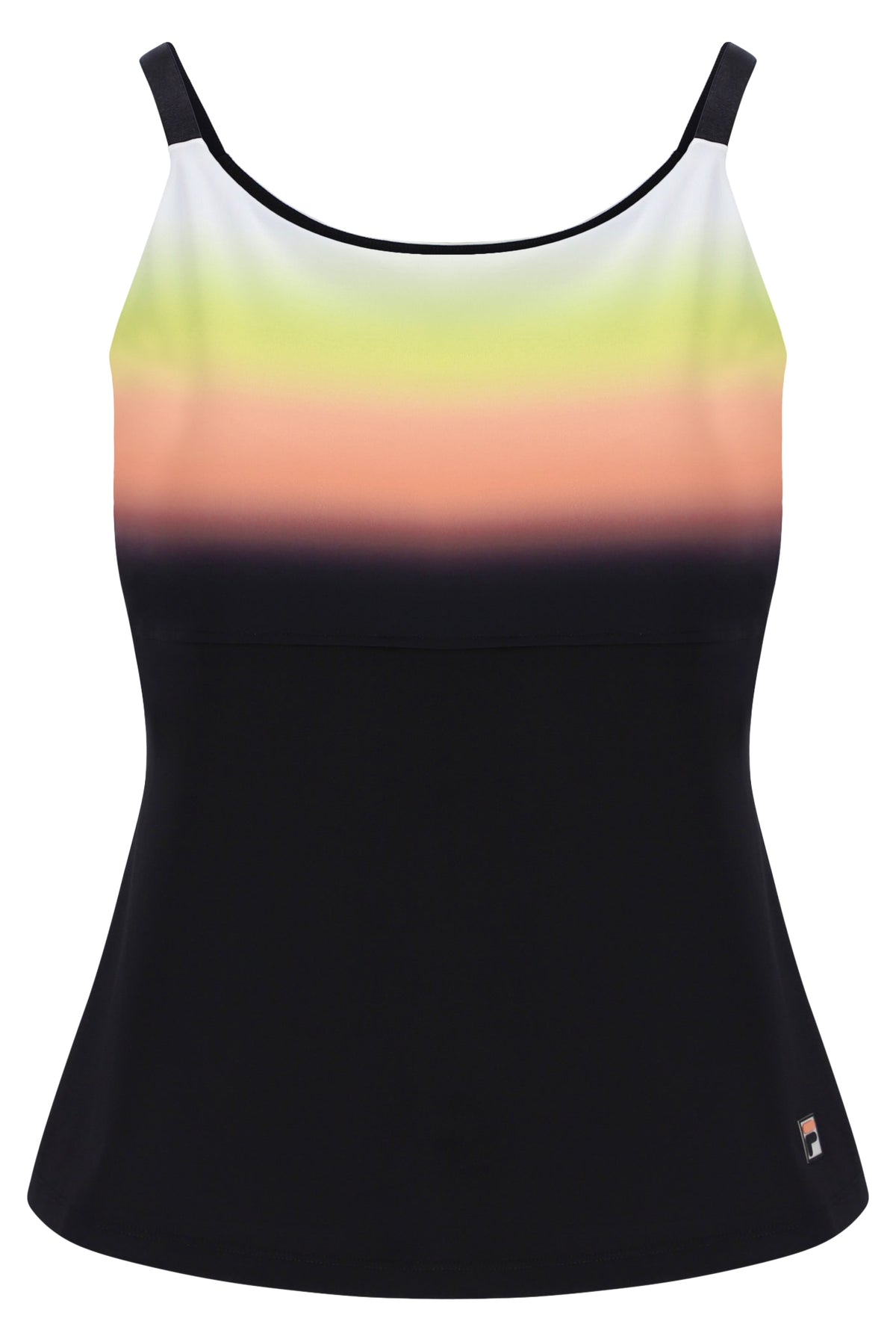 Black Backspin Tennis Cami Tank Top