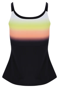 Black Backspin Tennis Cami Tank Top