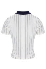 Bai Fitted BB1 Pinstripe Polo
