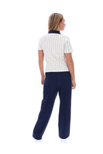Gardenia Bai Fitted BB1 Pinstripe Polo