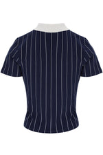 Bai Fitted BB1 Pinstripe Polo