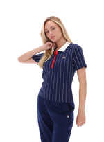 Bai Fitted BB1 Pinstripe Polo