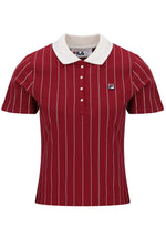 Rio Red Bai Fitted BB1 Pinstripe Polo