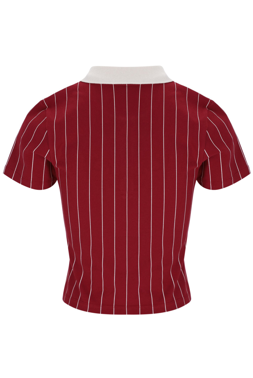 Rio Red Bai Fitted BB1 Pinstripe Polo