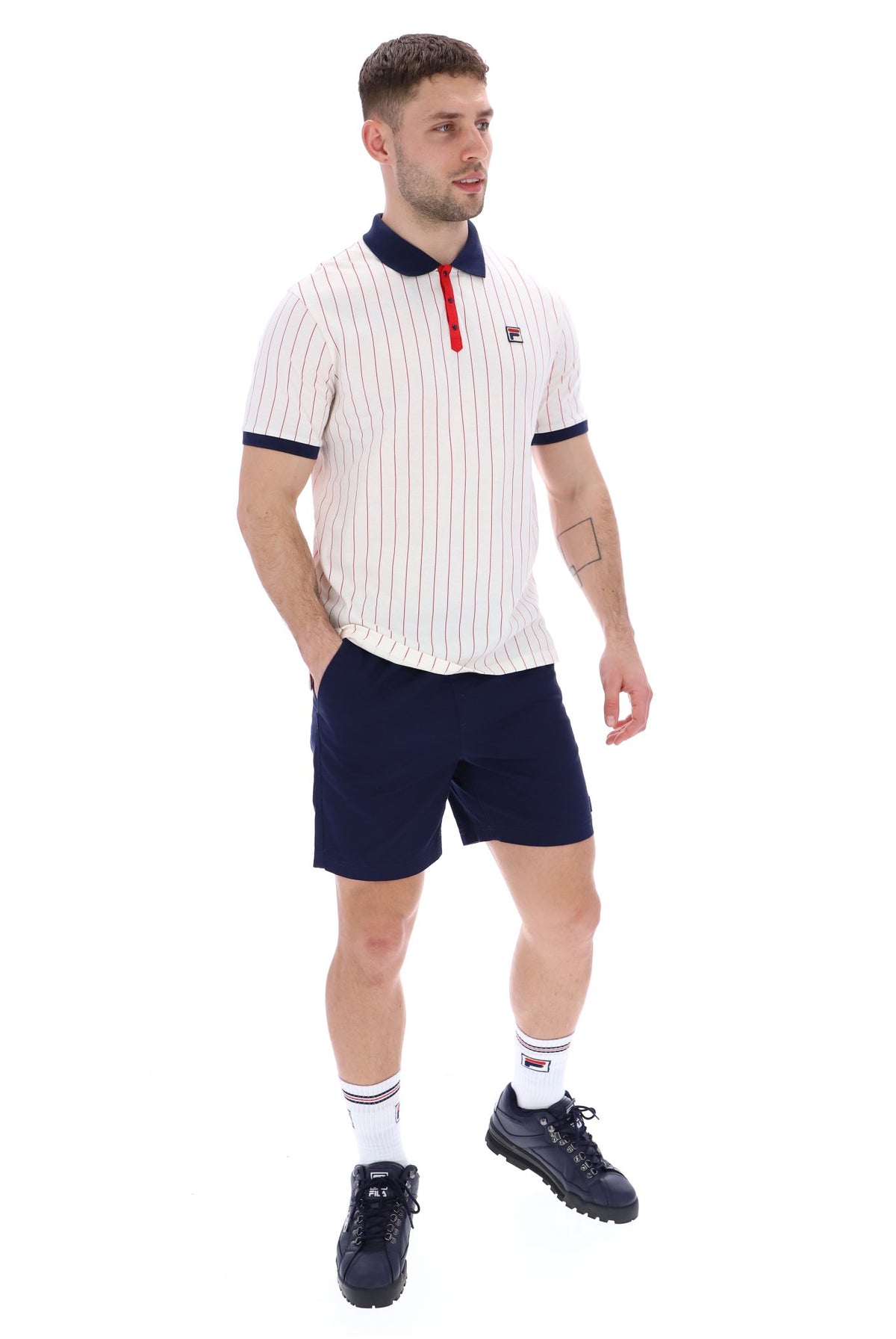 Gardenia BB1 Classic Vintage Striped Polo