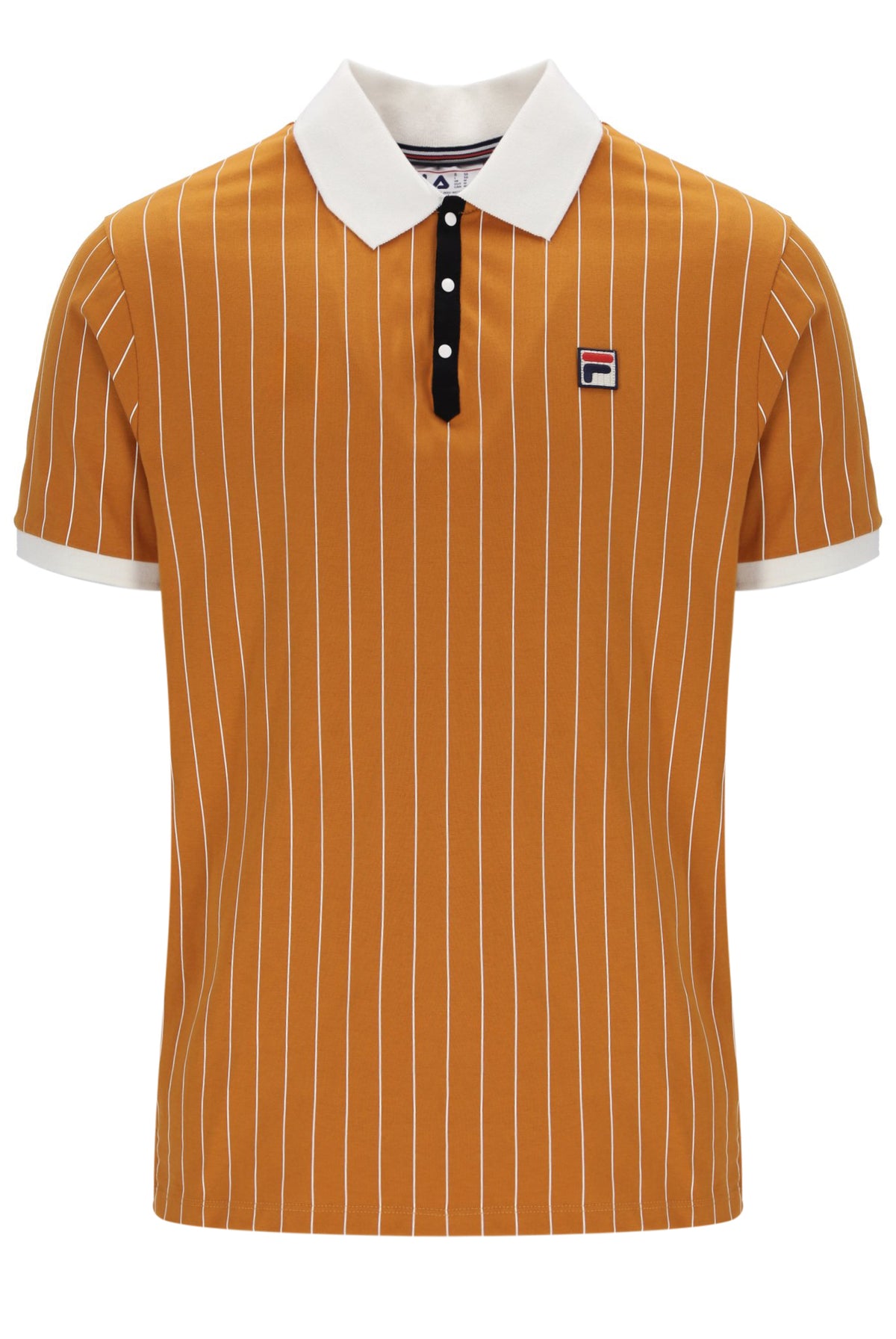 Pumpkin Spice BB1 Classic Vintage Striped Polo