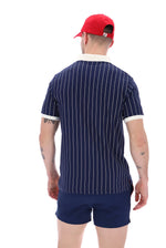 BB1 Classic Vintage Striped Polo