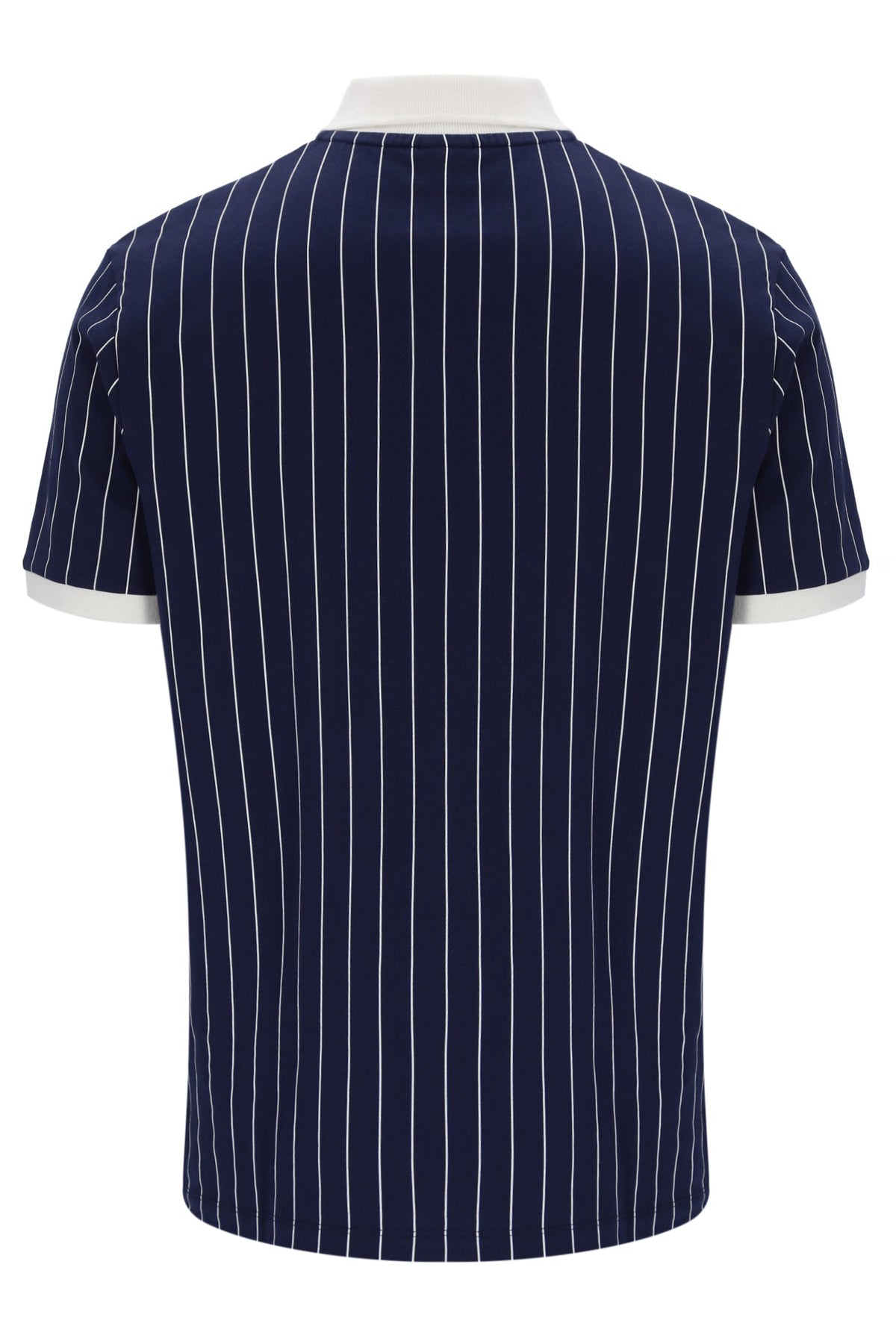 Fila Navy BB1 Classic Vintage Striped Polo