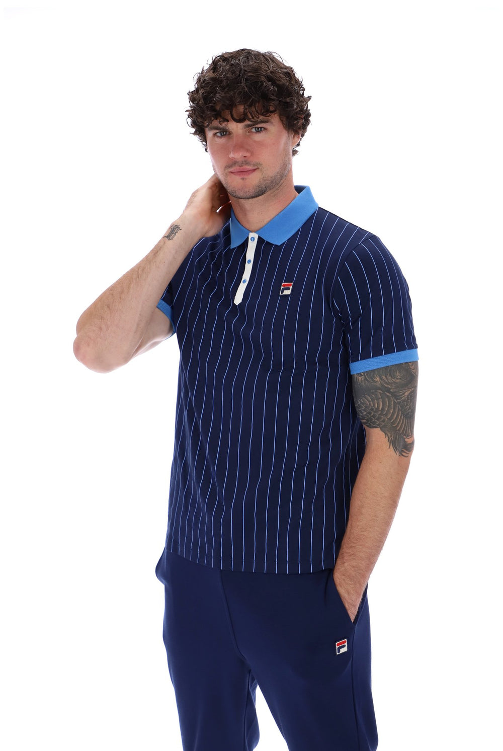 BB1 Classic Vintage Striped Polo