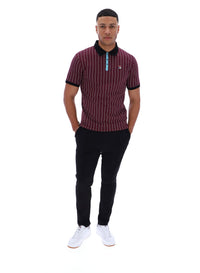 Fig BB1 Classic Vintage Striped Polo