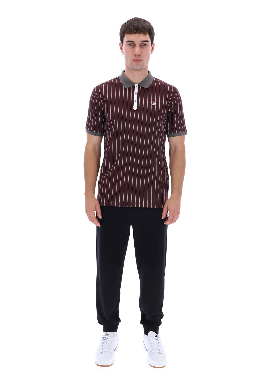 Fudge BB1 Classic Vintage Striped Polo