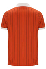 Burnt Ochre BB1 Classic Vintage Striped Polo