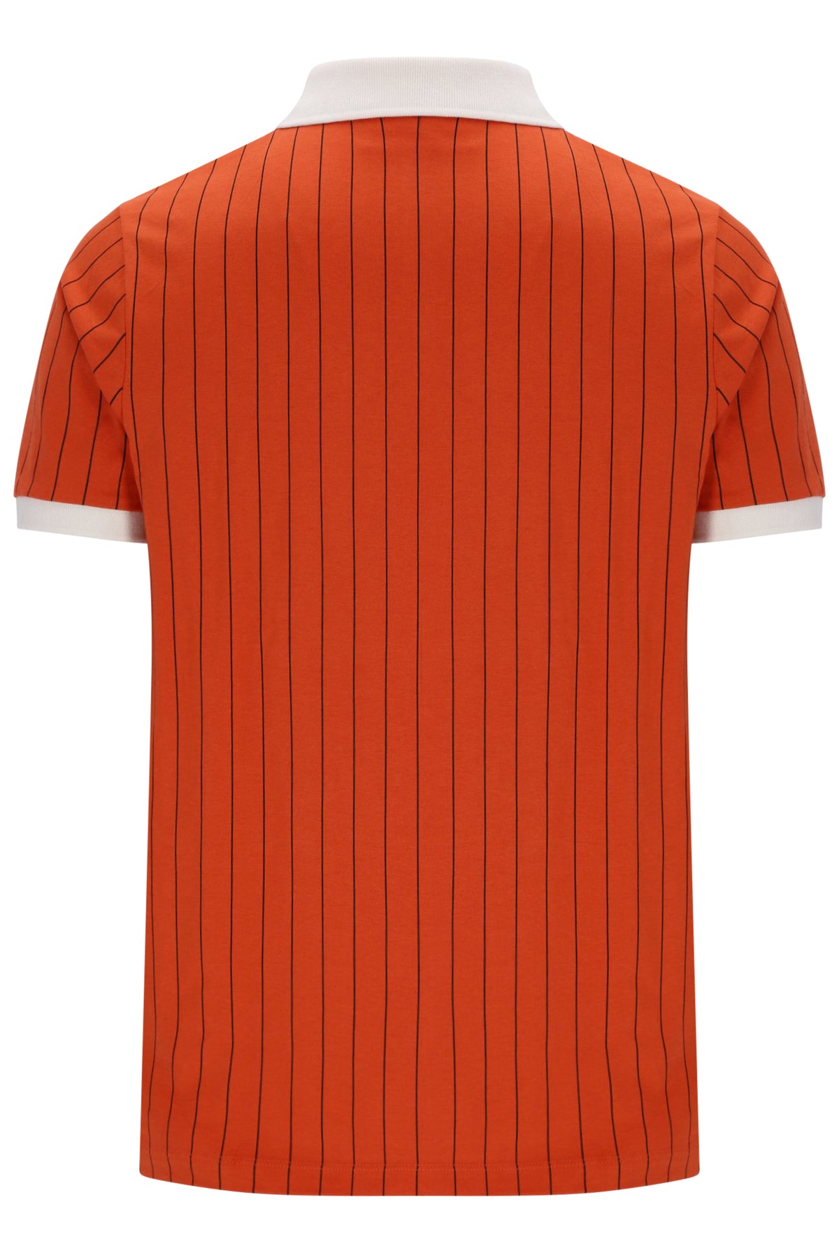 Burnt Ochre BB1 Classic Vintage Striped Polo
