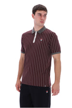 Fudge BB1 Classic Vintage Striped Polo