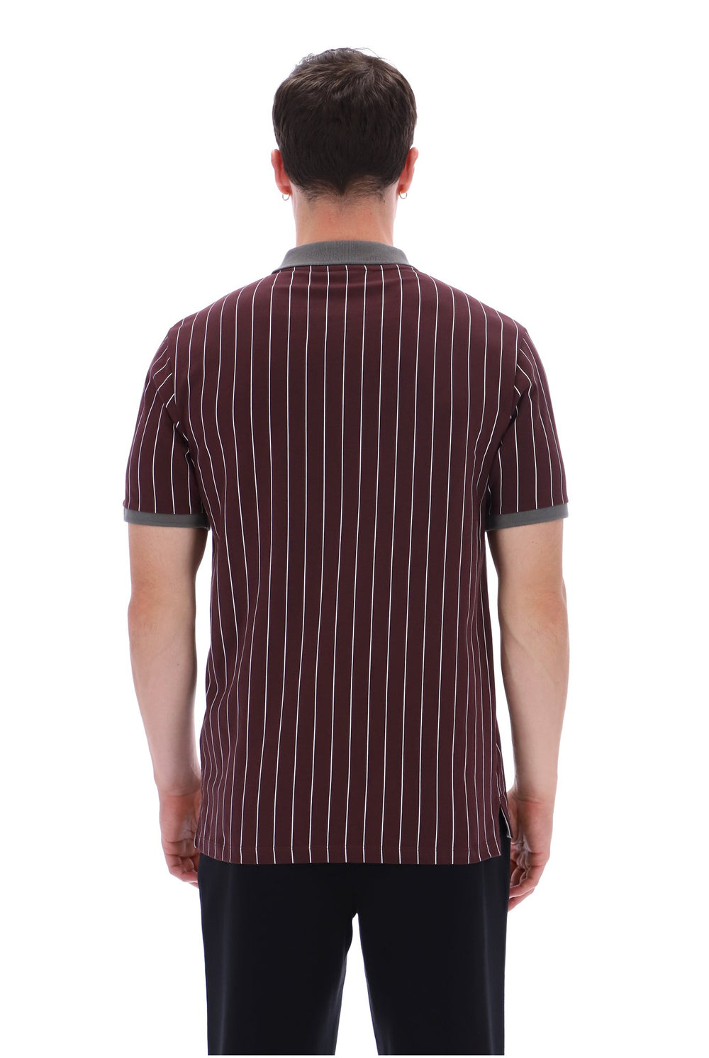 Fudge BB1 Classic Vintage Striped Polo