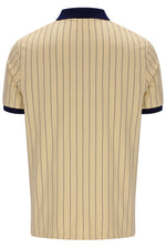 Classic Beige BB1 Classic Vintage Striped Polo