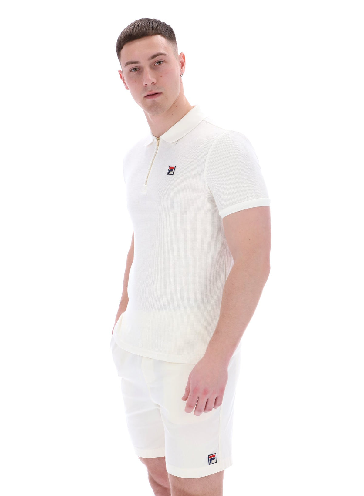 Gardenia Benjamin Micro Waffle Polo