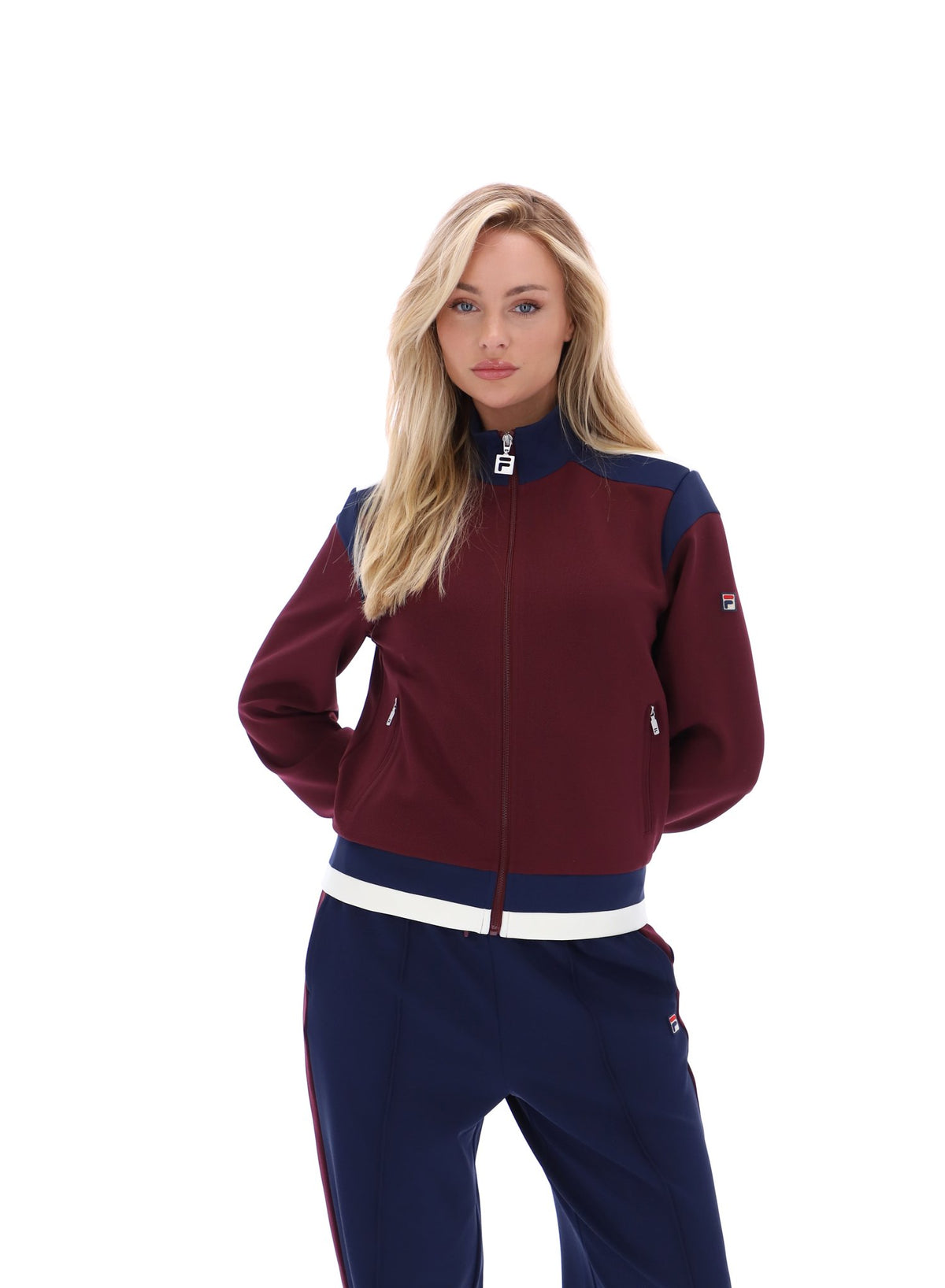 Fig Bianca Archive Inspired Track Top