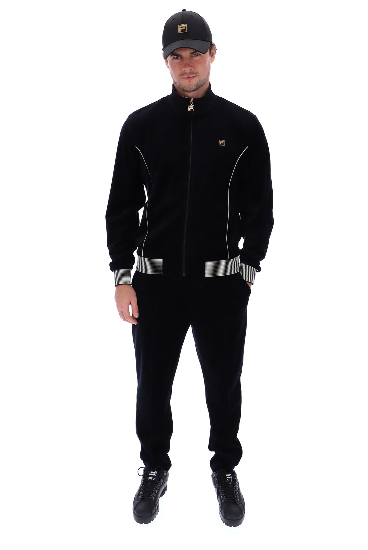 Bosa Velour Track Top
