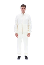 White Down Bosco Velour Track Top