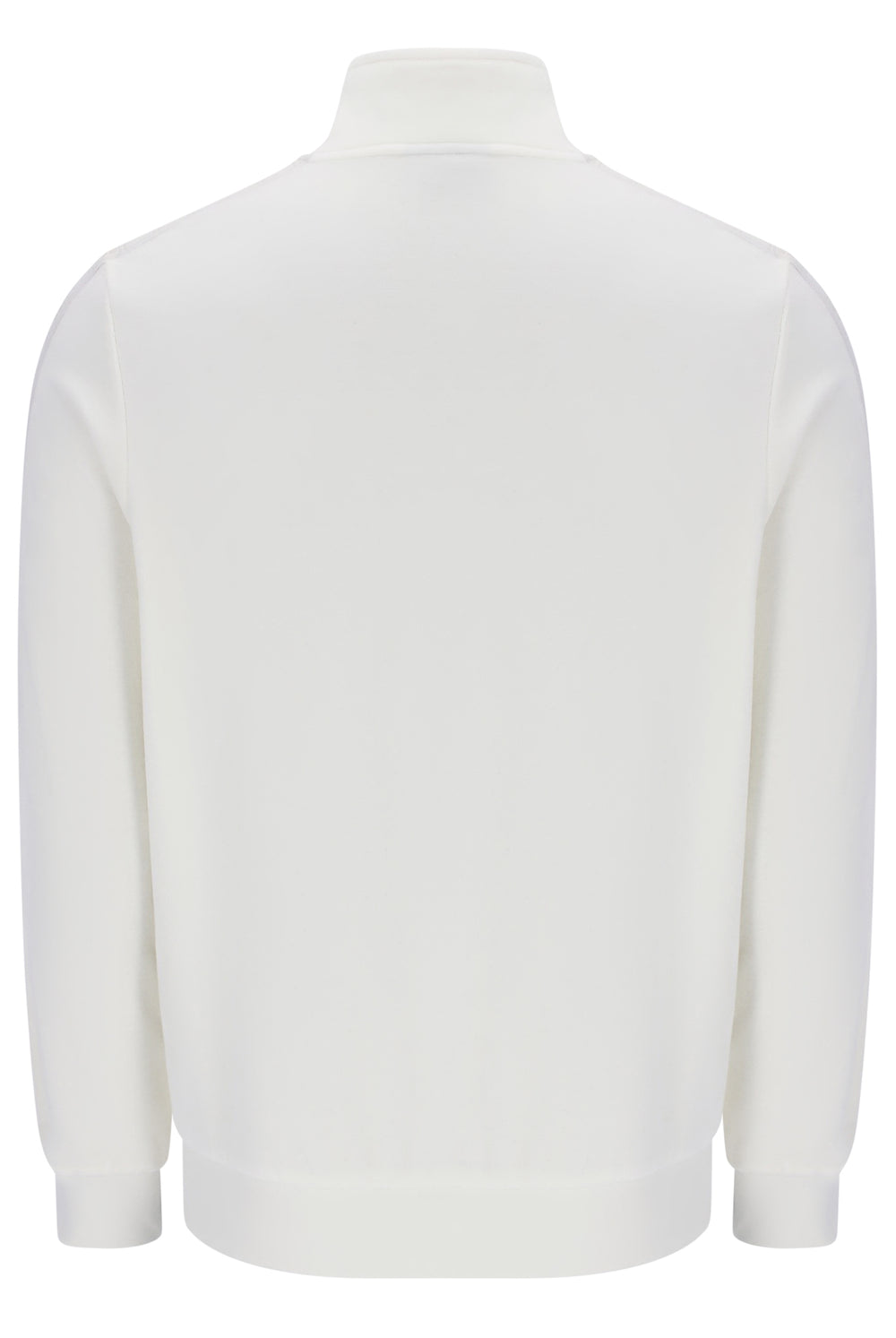 Displays the White 'FILA' branded Down Bosco Velour Track Top