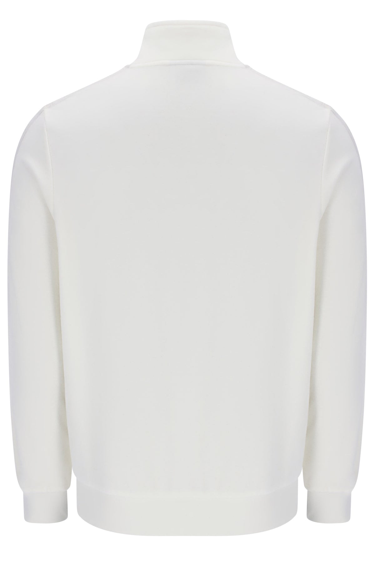 Displays the White 'FILA' branded Down Bosco Velour Track Top