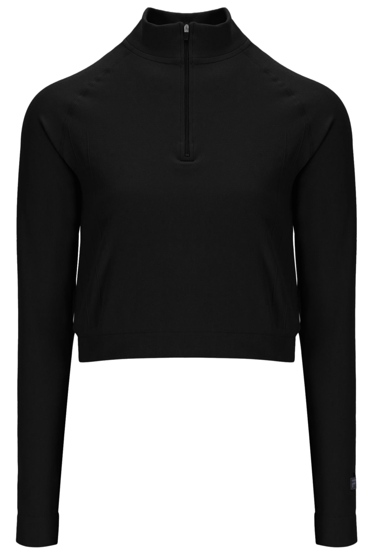 Black Casa Seamless Quarter Zip