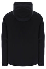 Black hoodie on a white background