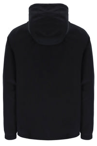 Black hoodie on a white background