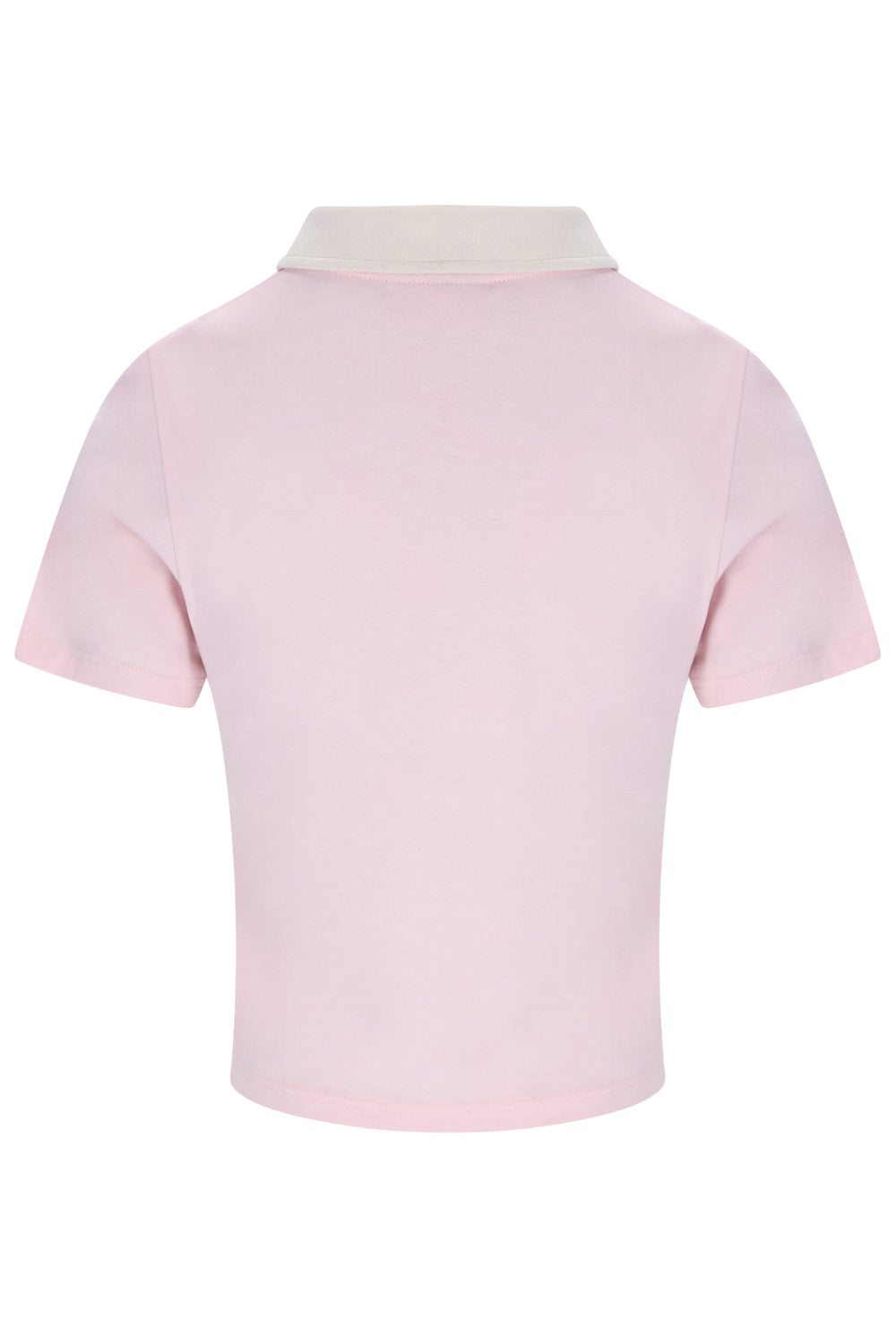 Displays Pale Lilac 'FILA' branded Callie Fitted Iconic Polo