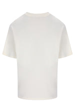 Displays the Gardenia 'FILA' branded Carly Boyfriend T-Shirt