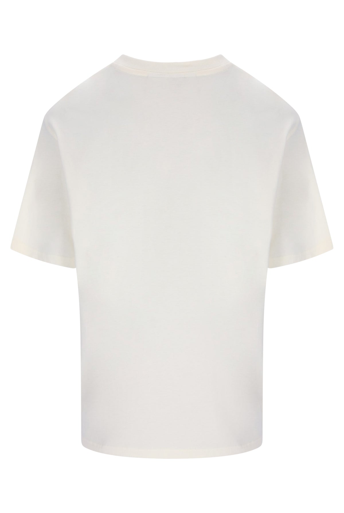 Displays the Gardenia 'FILA' branded Carly Boyfriend T-Shirt